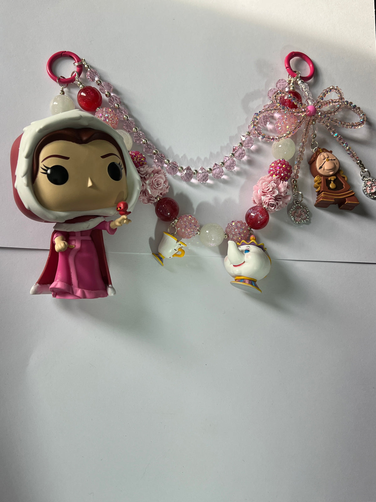 Belle purse charm