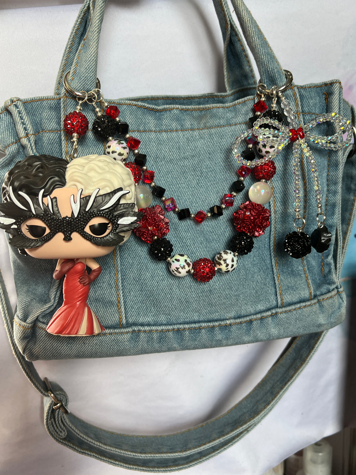 Cruella Deville purse charm