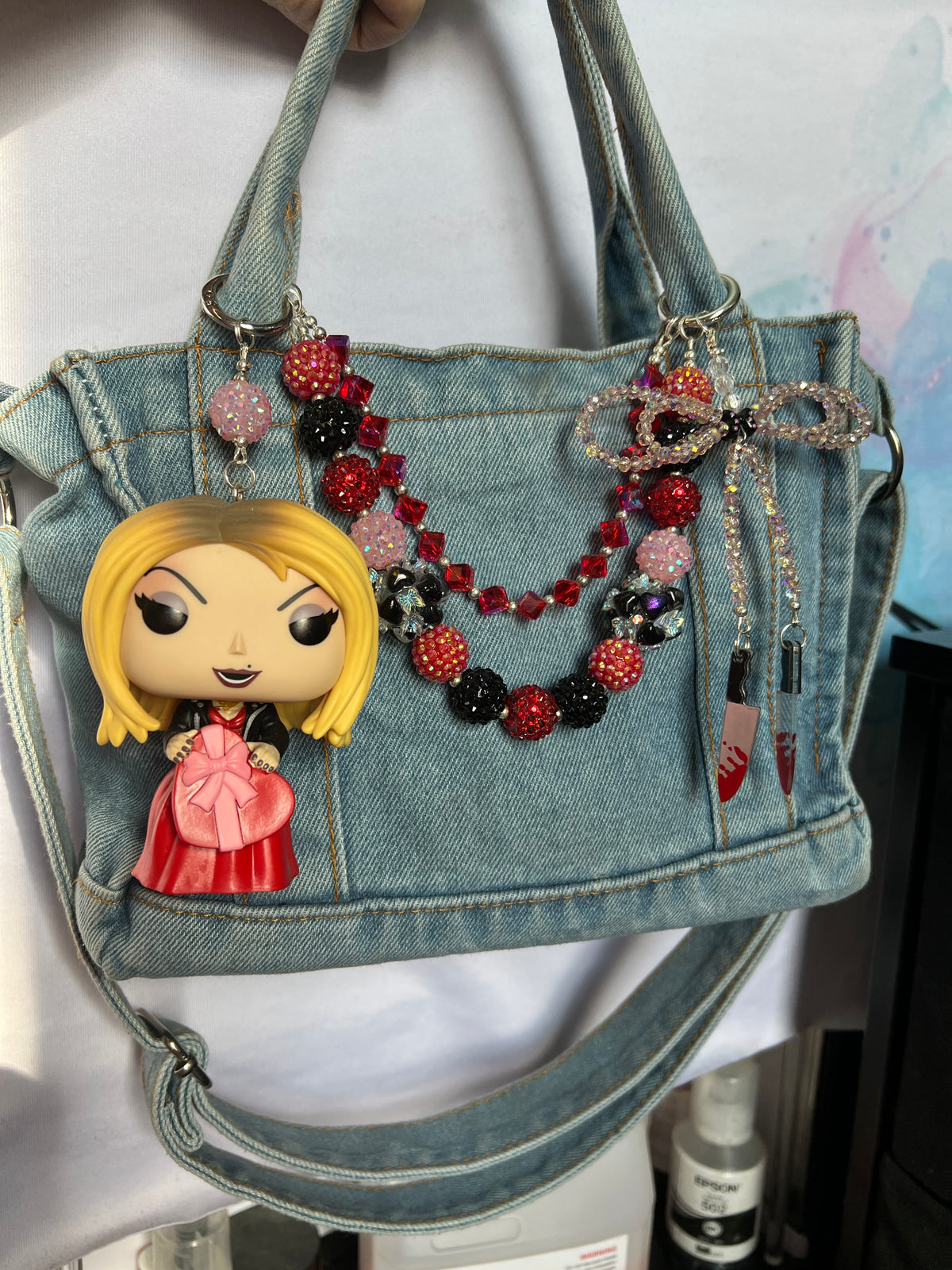 Tiffany purse charm