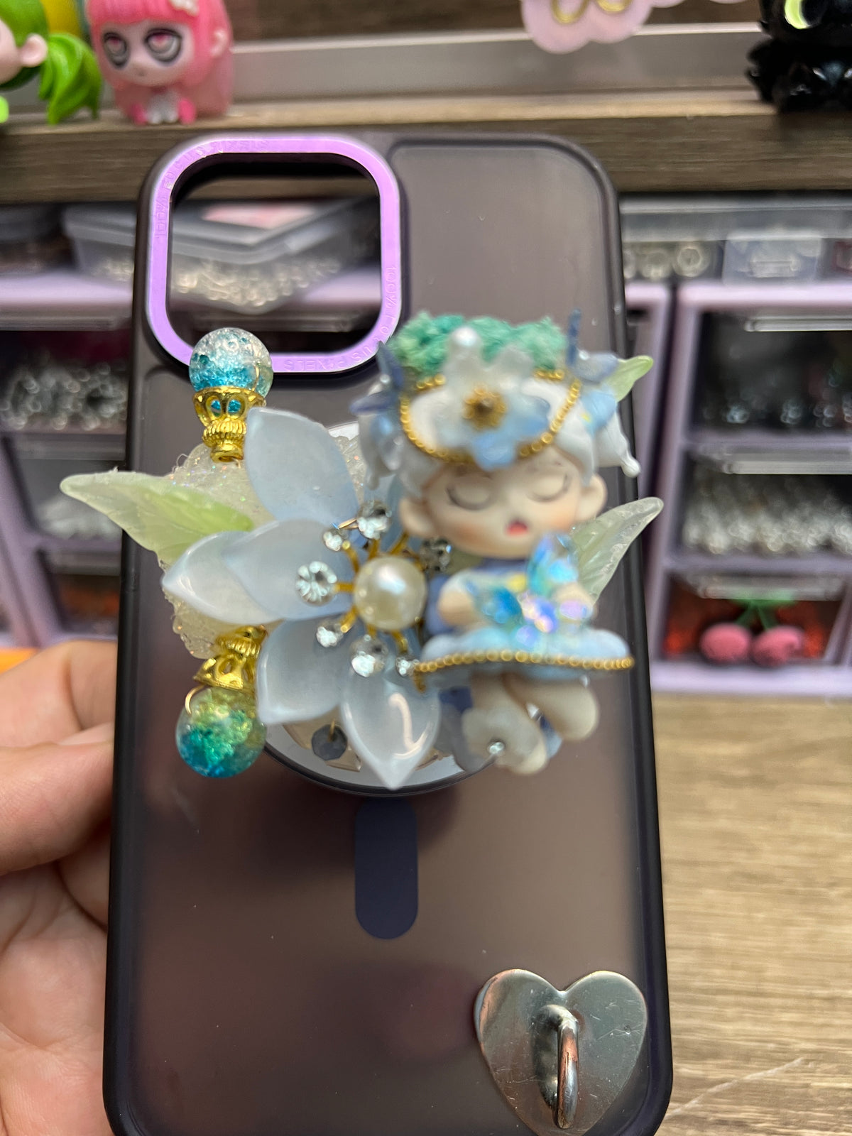 Zoraa blue popsocket