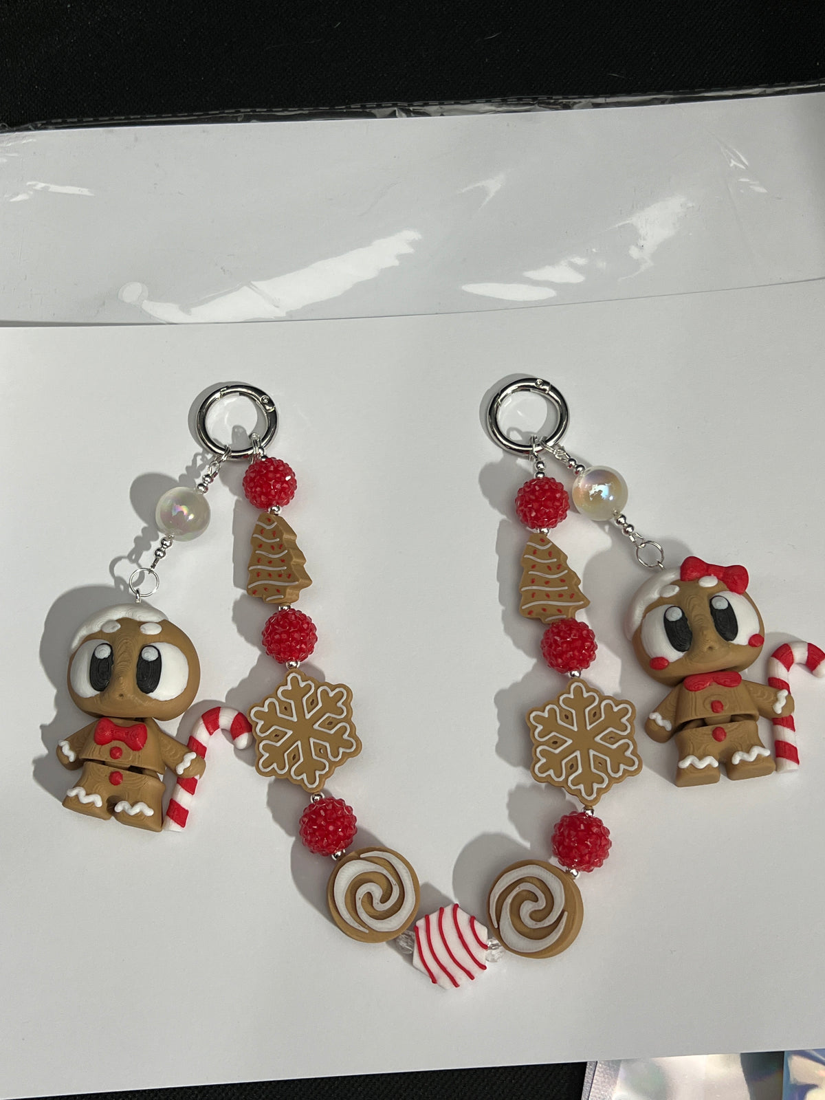 Gingerbread Purse Charm