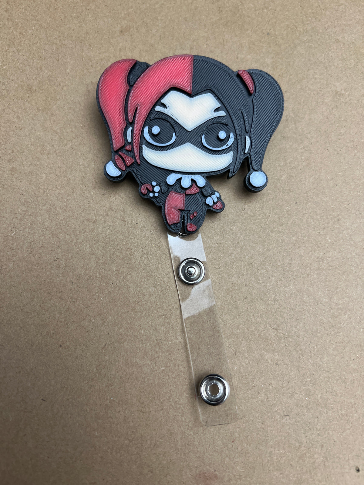 Harley Quinn badge reels