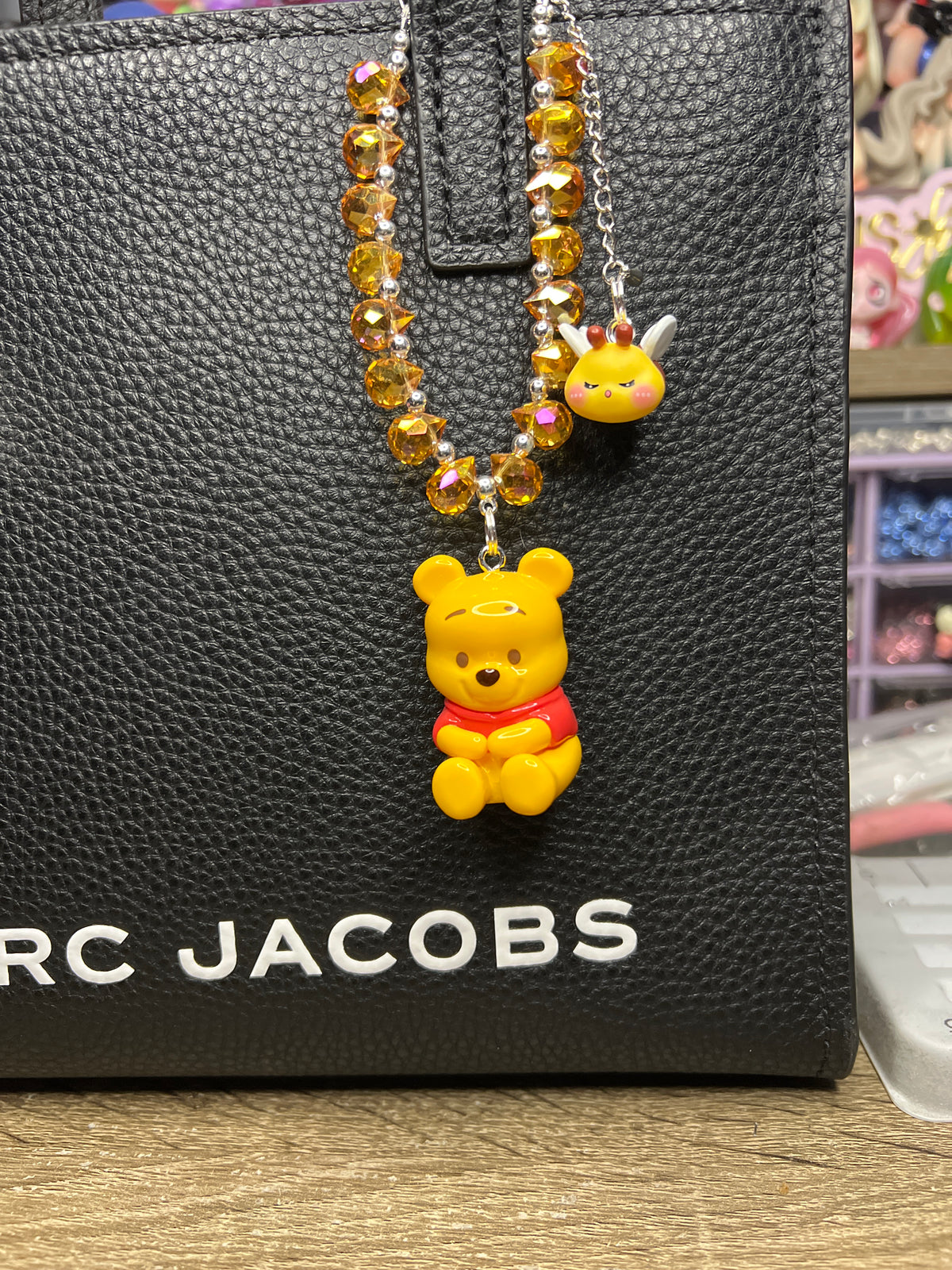 Winnie the Pooh bag charm