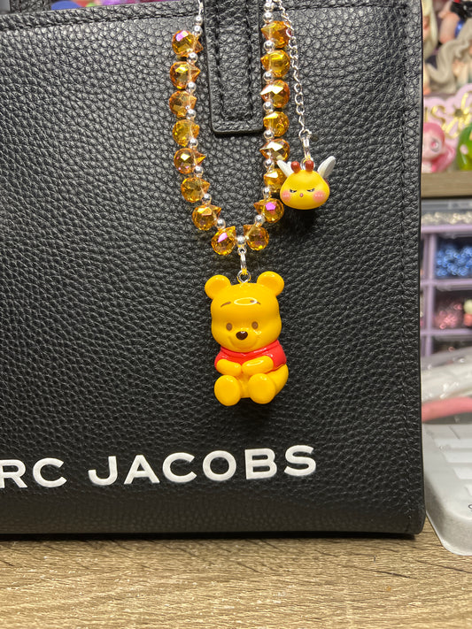 Winnie the Pooh bag charm