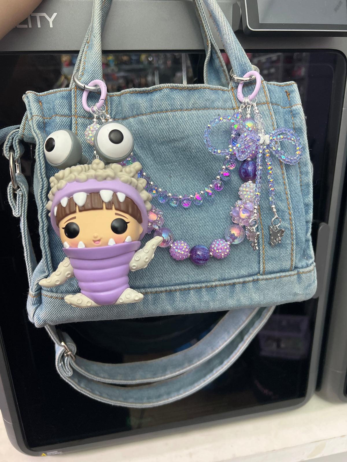Boo Purse Charm
