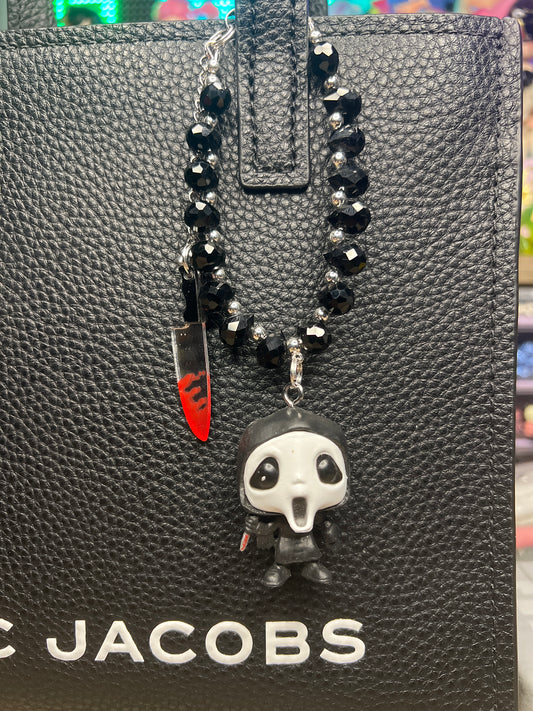 Ghostface Bag Charm