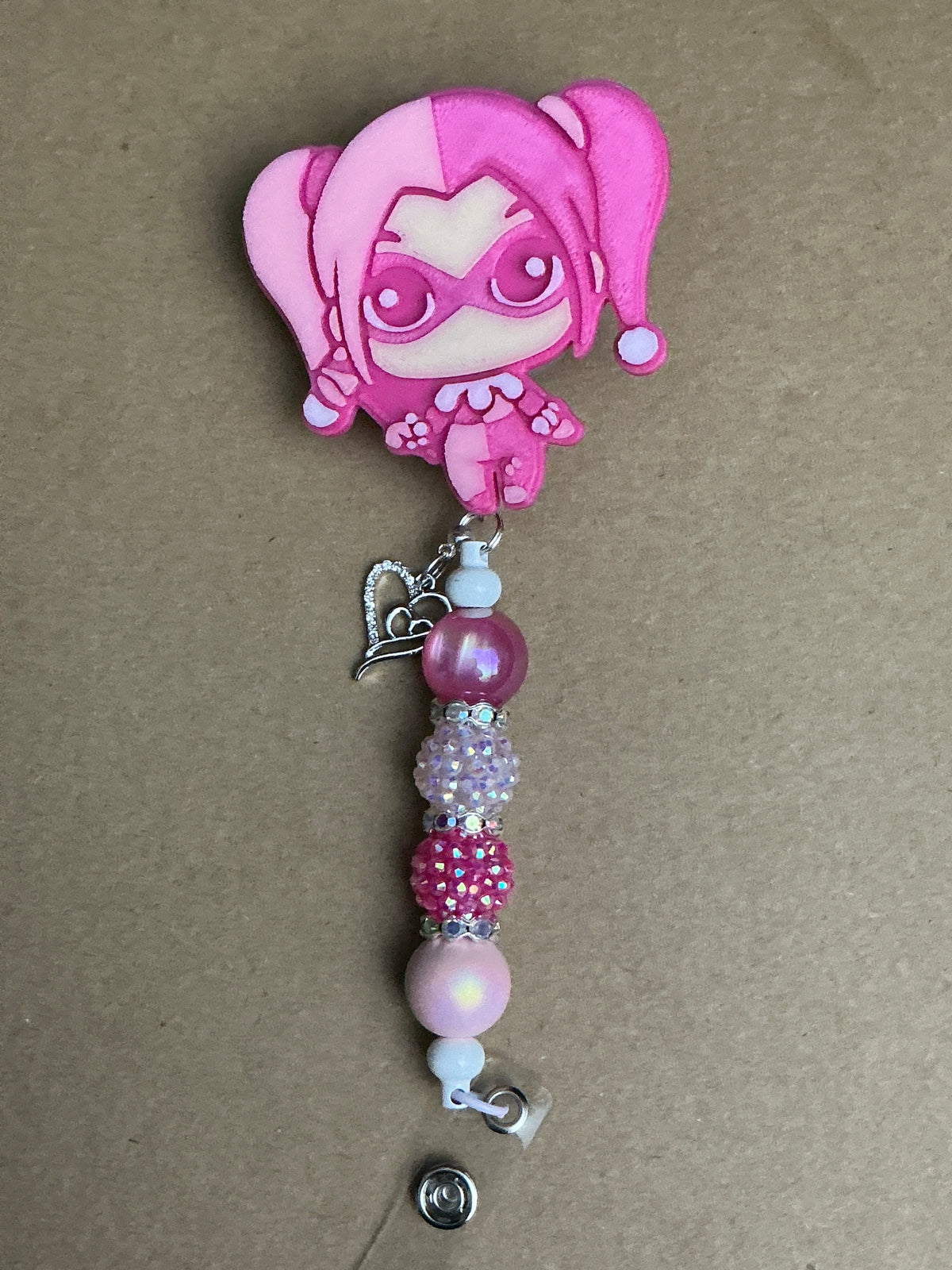 Harley Quinn badge reels