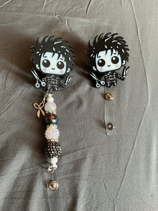 Edward Scissorhands Badge Reels