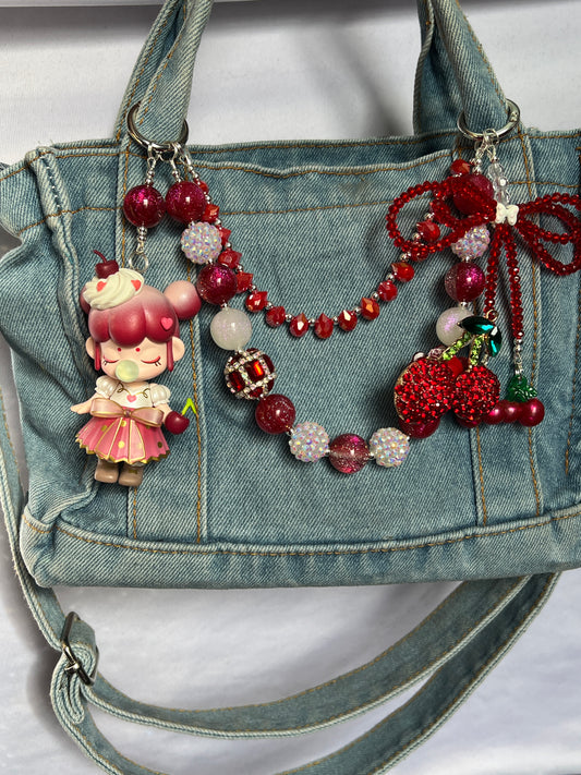 Nanci cupcake purse charm