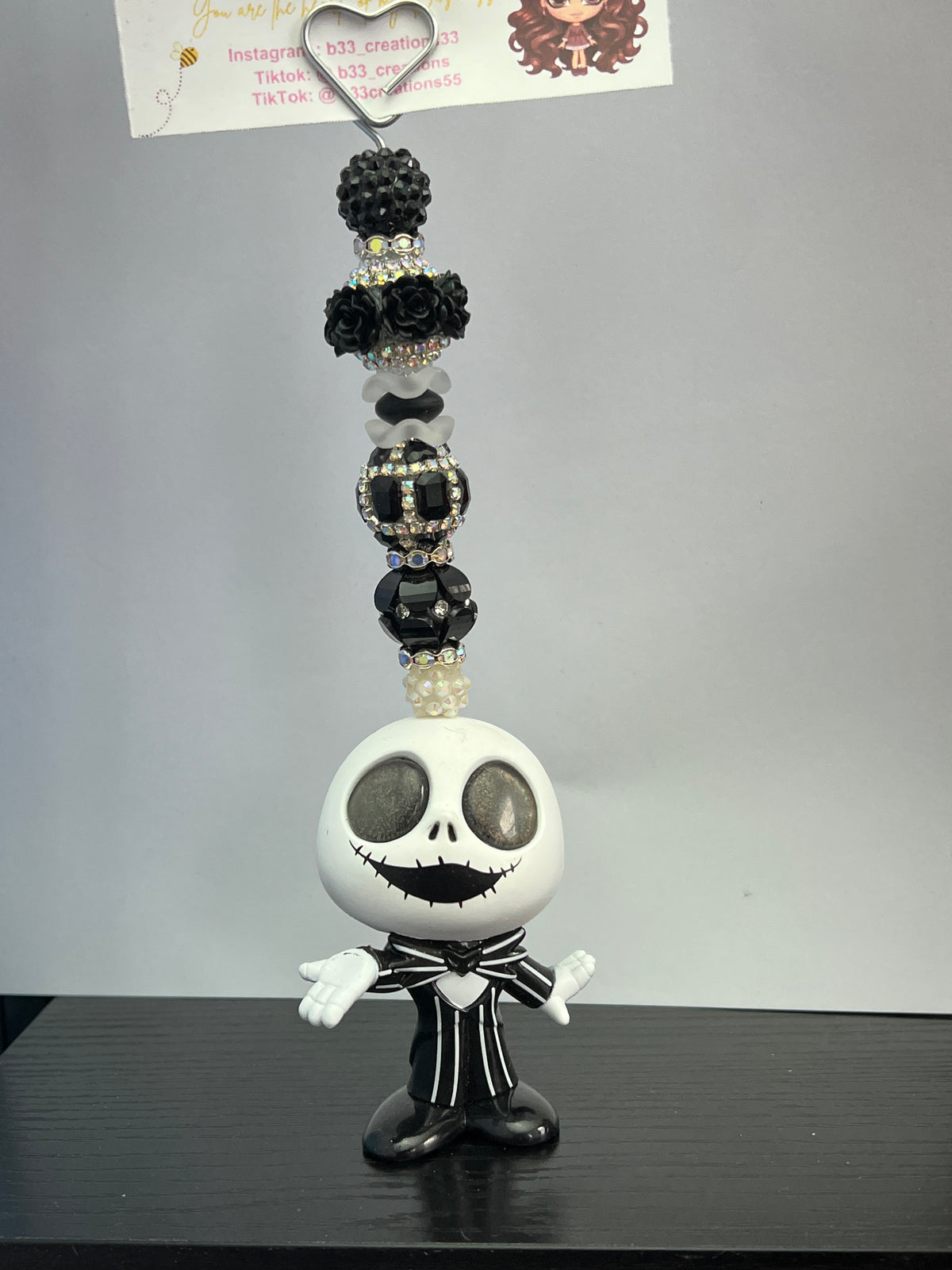 Jack and Sally photo holder