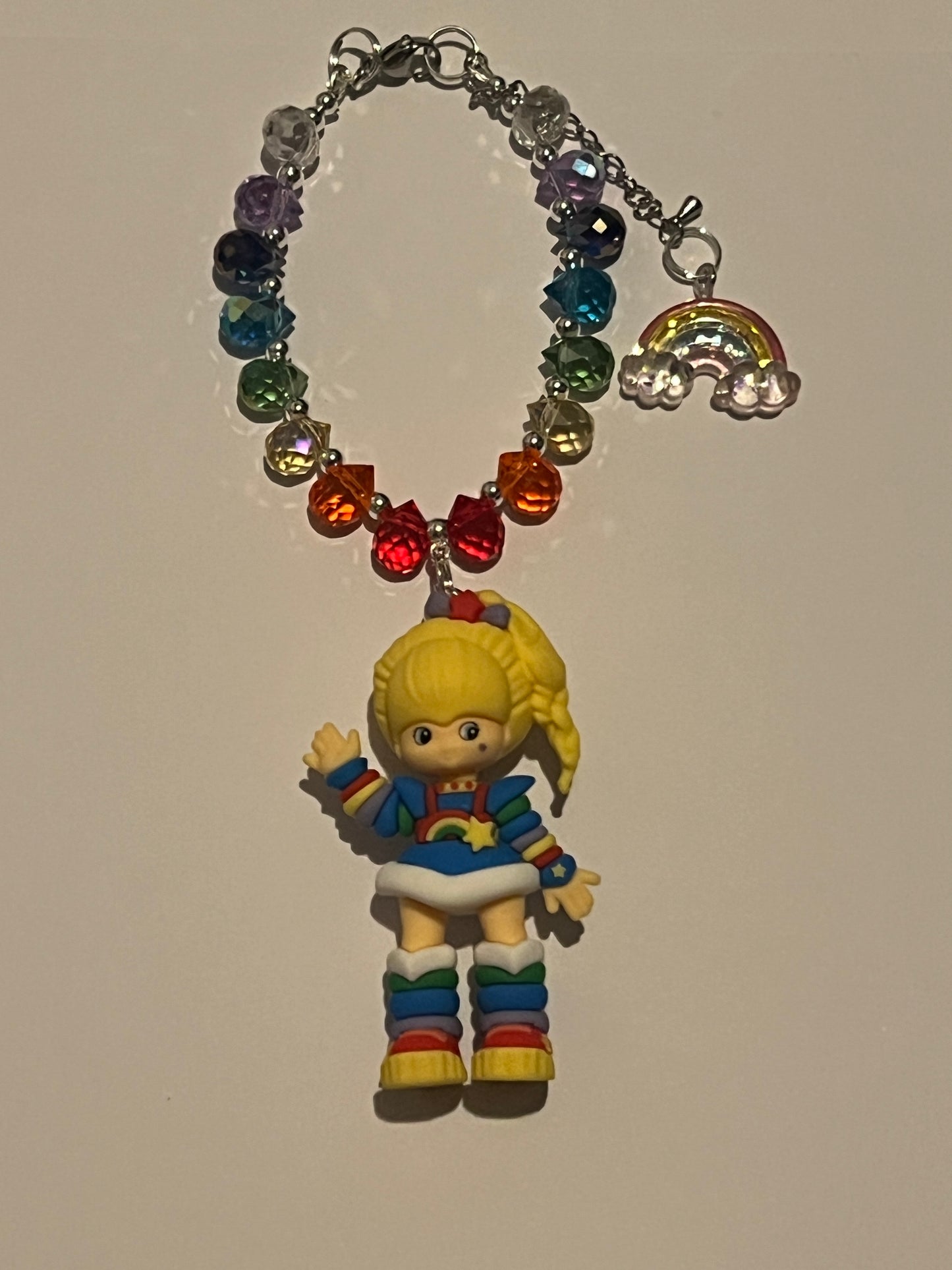 Rainbow brite bag charm