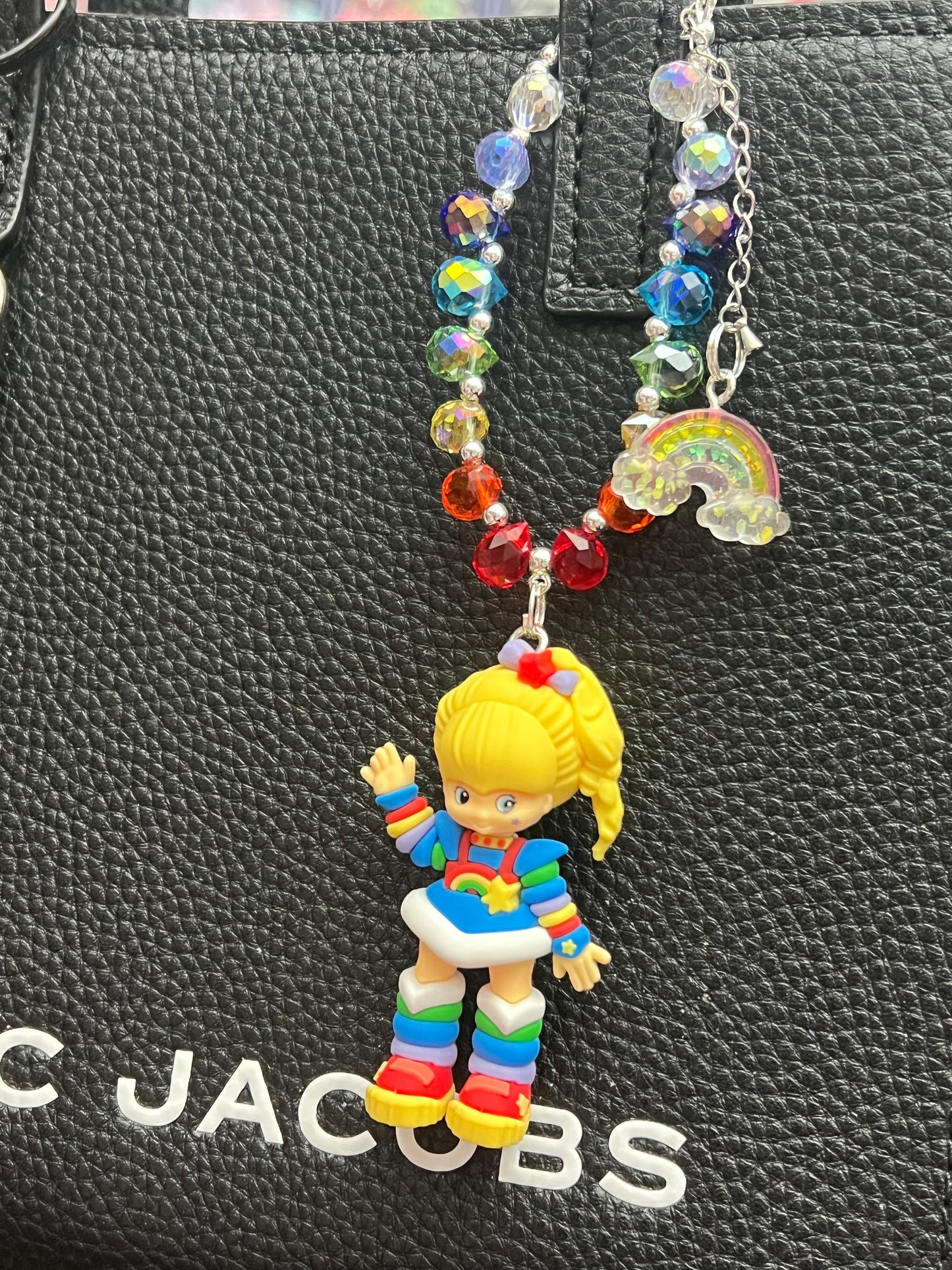Rainbow brite bag charm